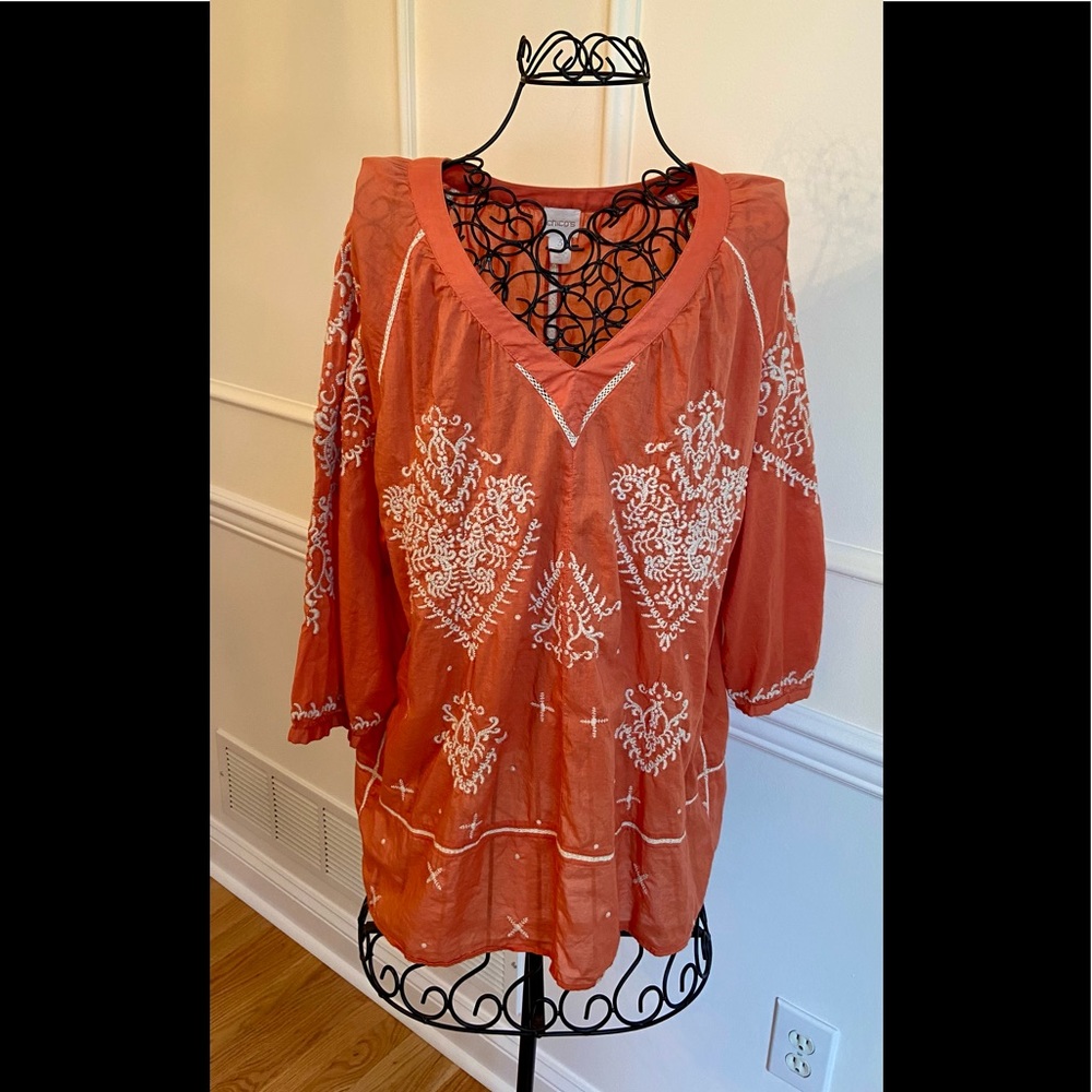 Chicos size 3 Blouse